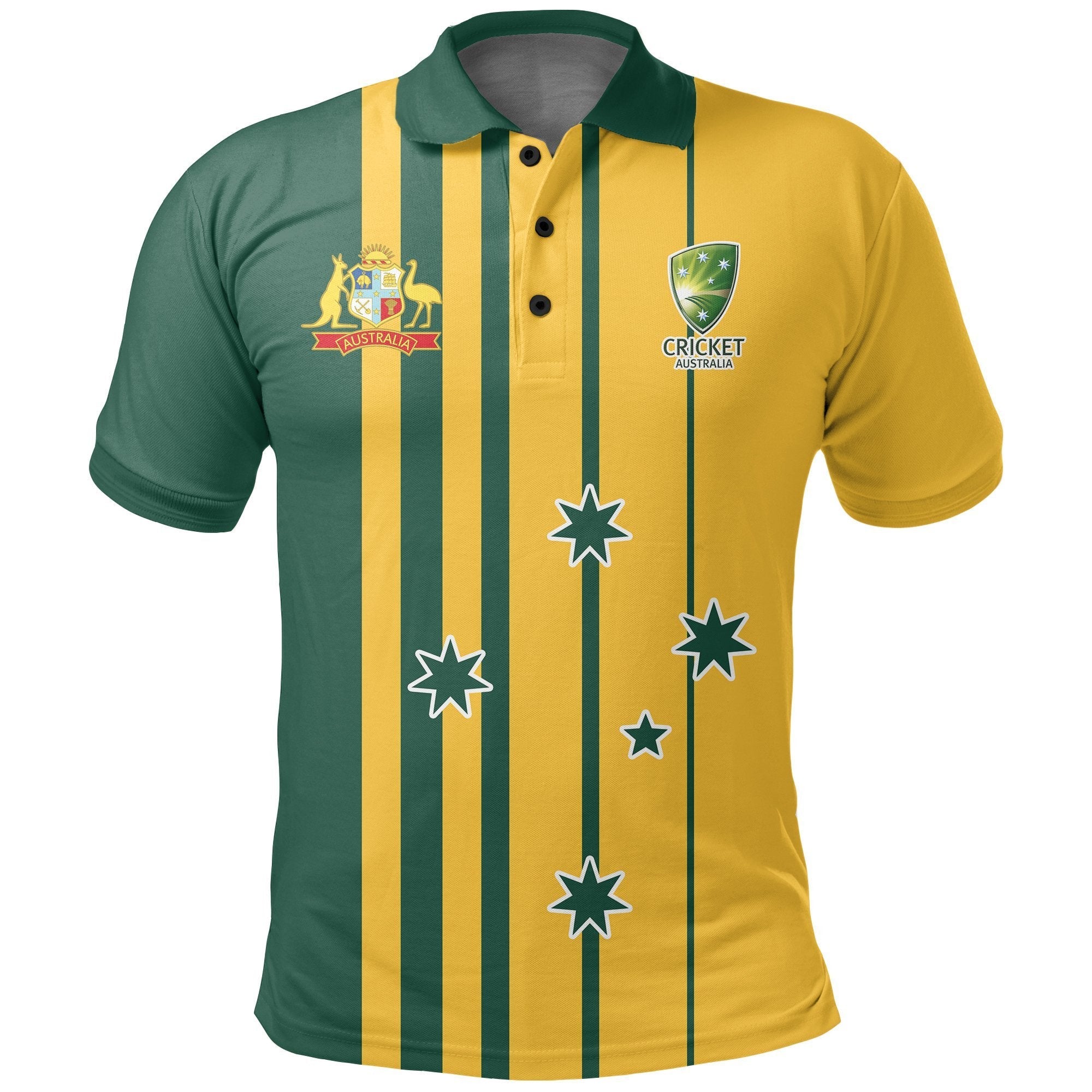 custom-personalised-and-numberpolo-shirt-cricket-shirt-australian-coat-of-arms-national-color