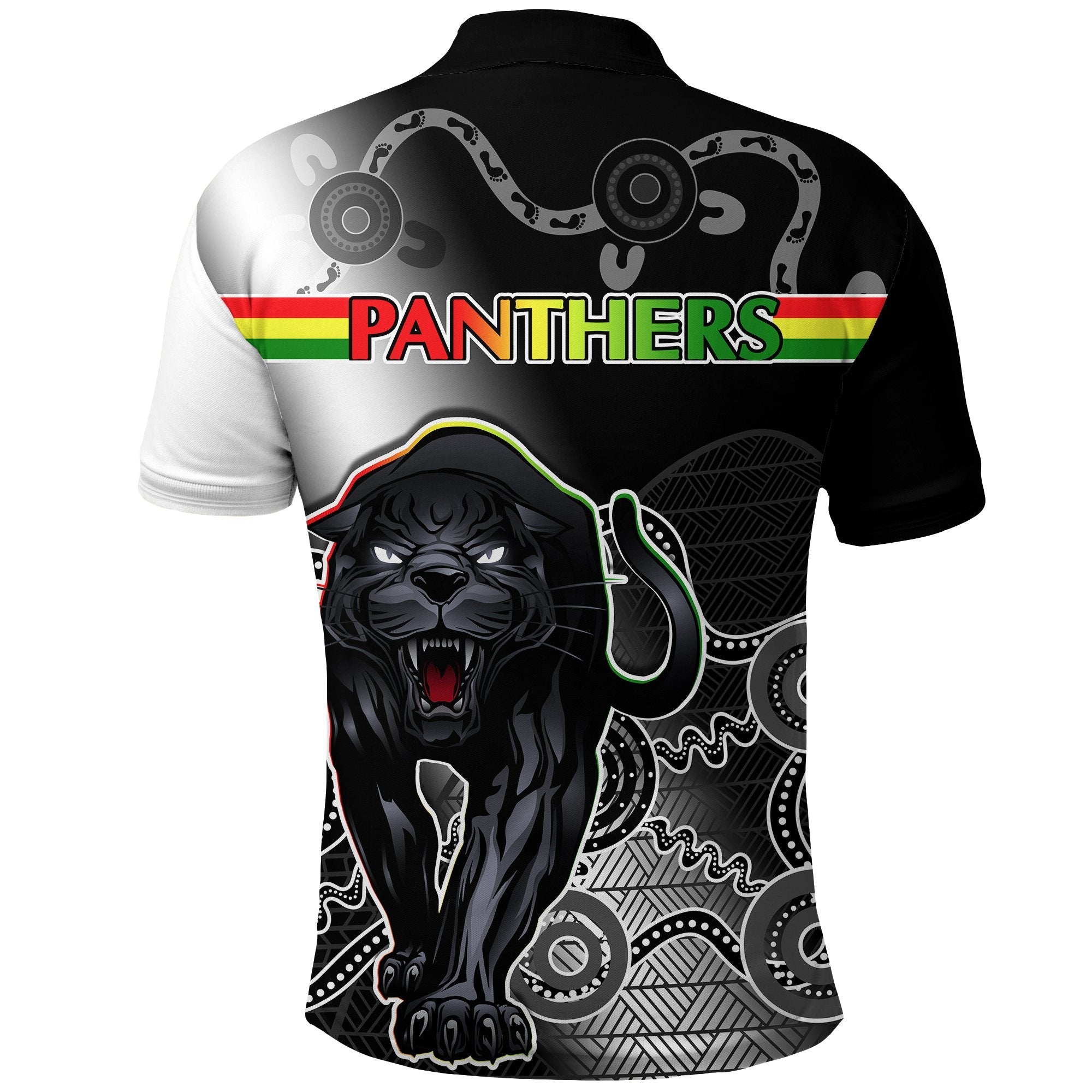 custom-personalised-black-panthers-polo-shirt-original-simple