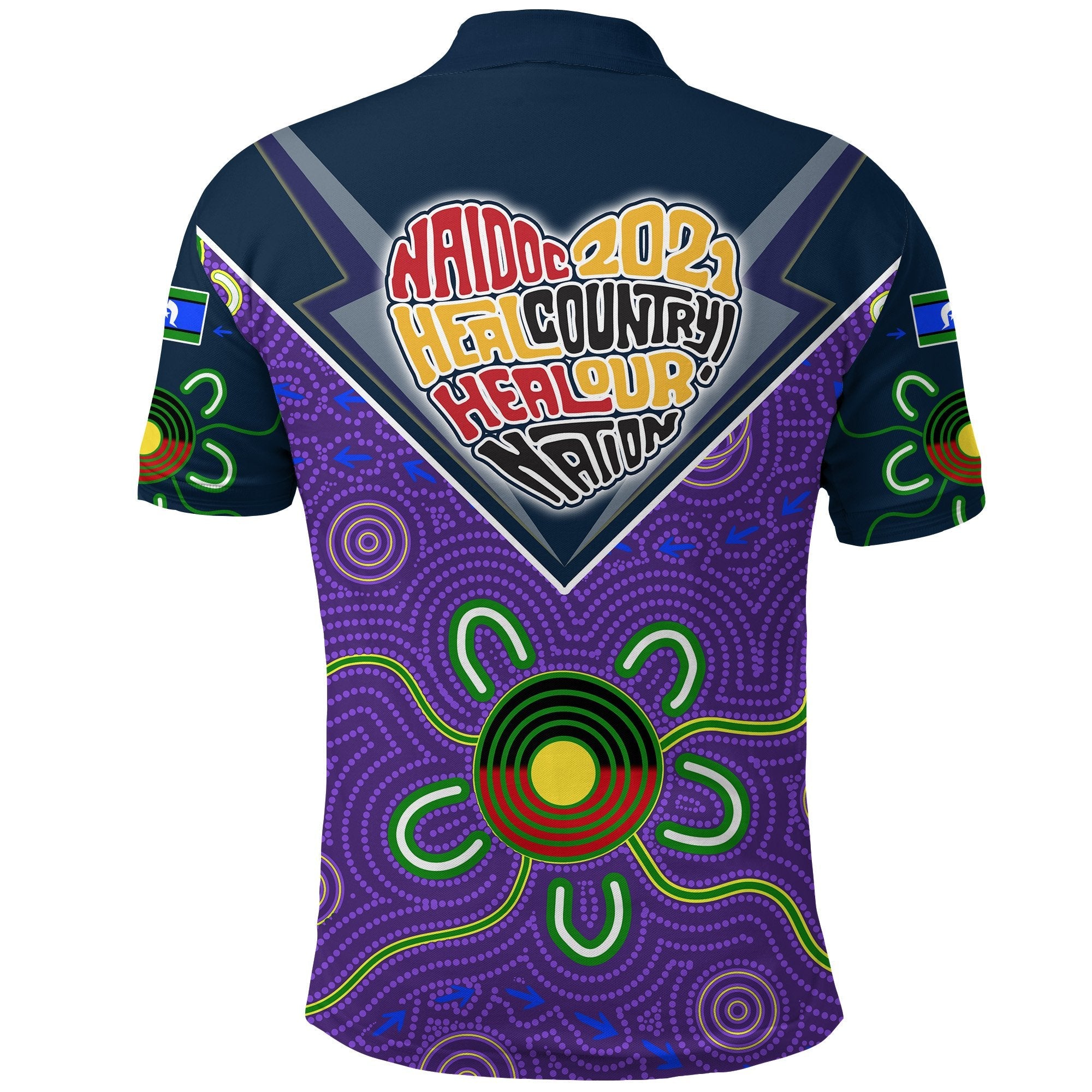 custom-personalised-storm-heart-naidoc-polo-shirt-melbourne-heal-country-2021