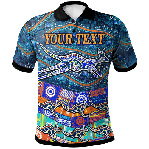 custom-text-polo-shirts-kangaroo-dreaming