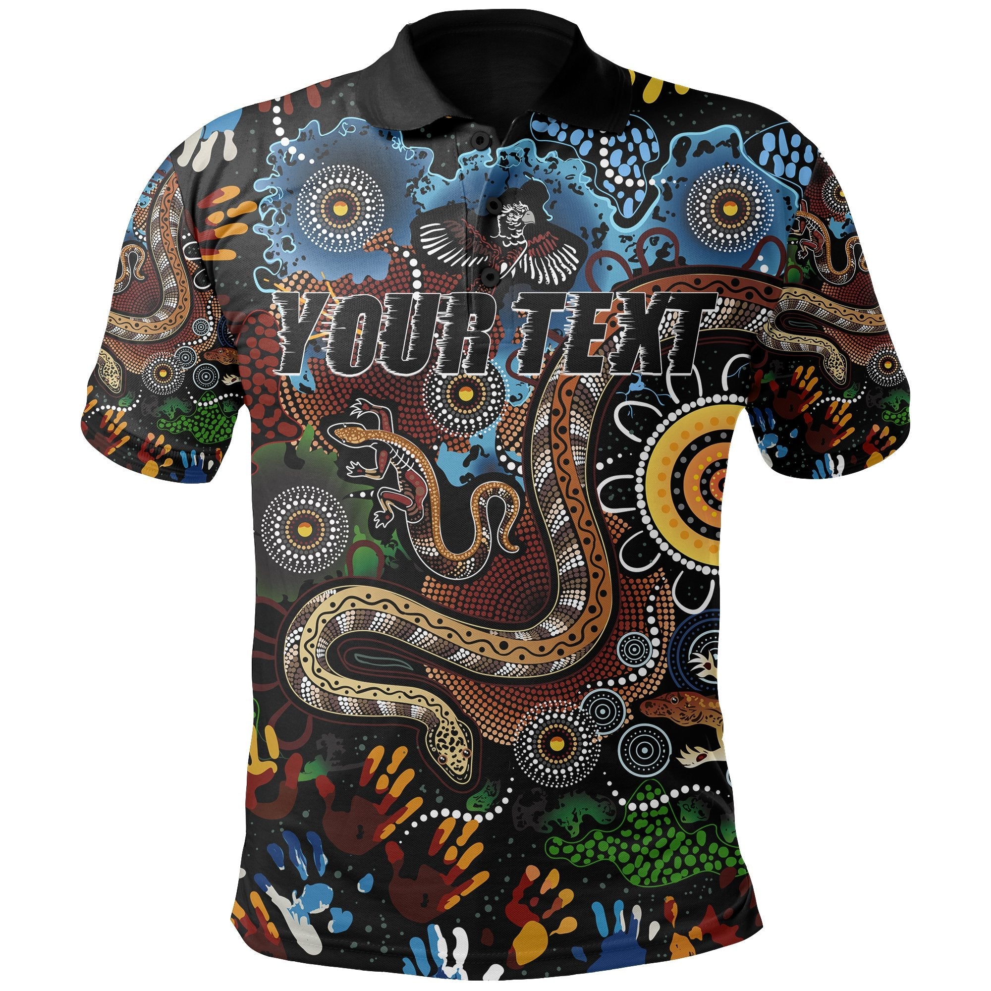 custom-personalised-australia-indigenous-polo-shirt-all-stars