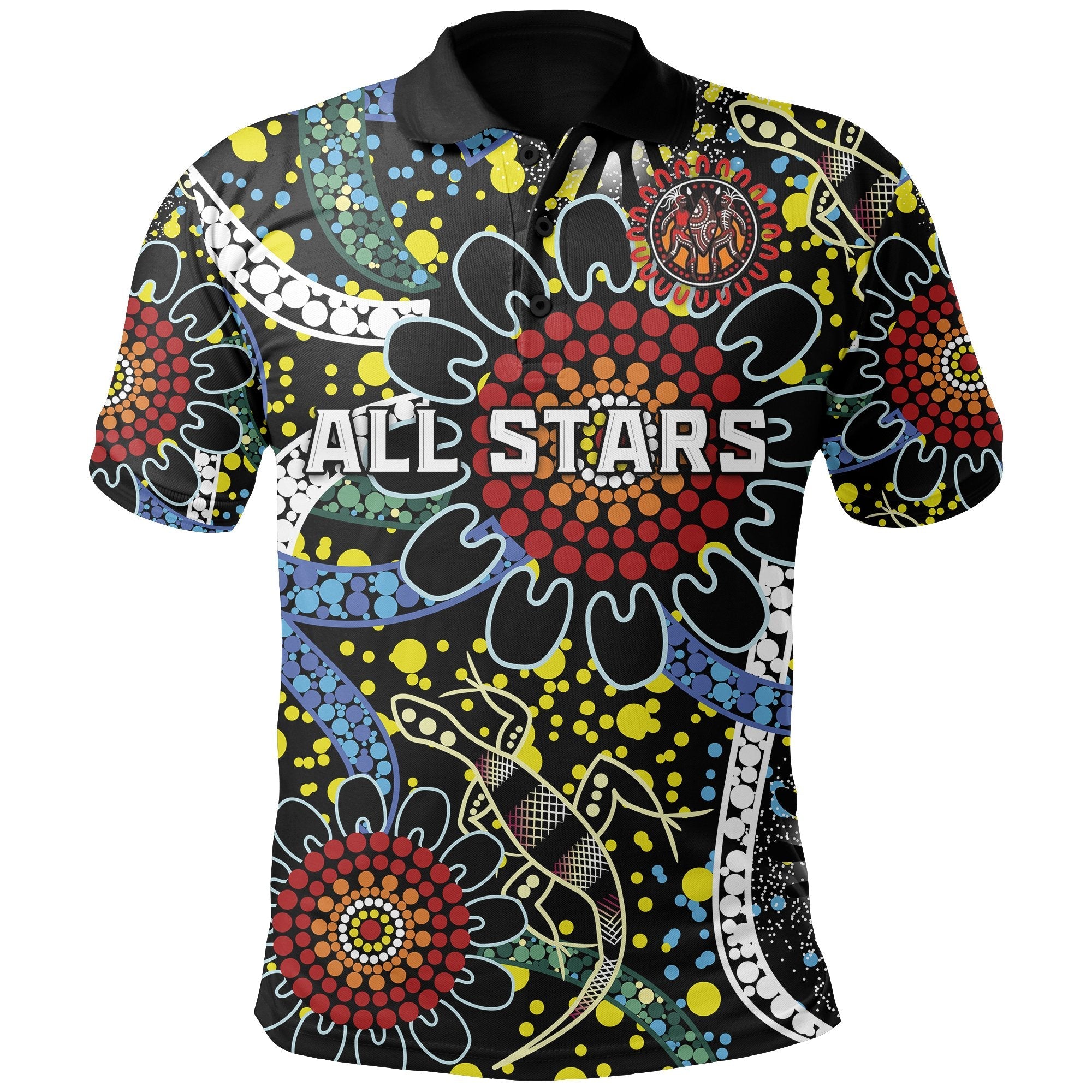 custom-personalised-australia-indigenous-rugby-polo-shirt-all-stars-sporty-style-custom-text-and-number