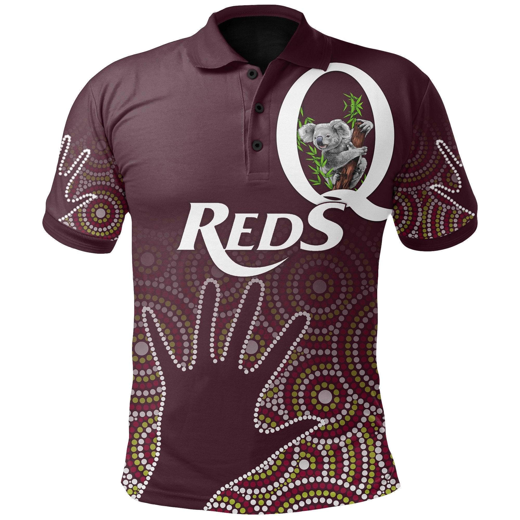 queensland-reds-indigenous-polo-shirt-hand-aboriginal-koala