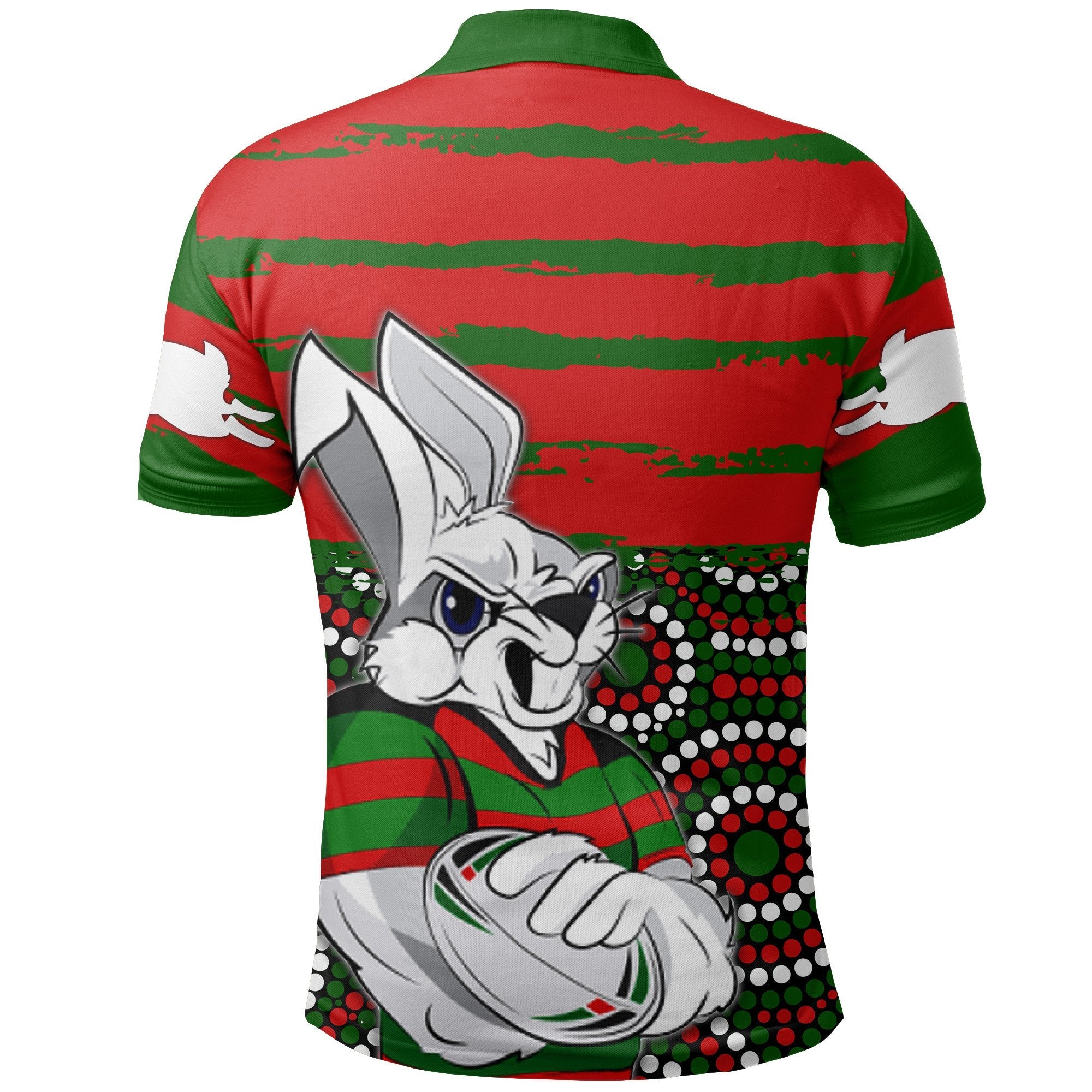 custom-personalised-australia-rabbitohs-indigenous-rugby-polo-shirt-rabbit-cartoon