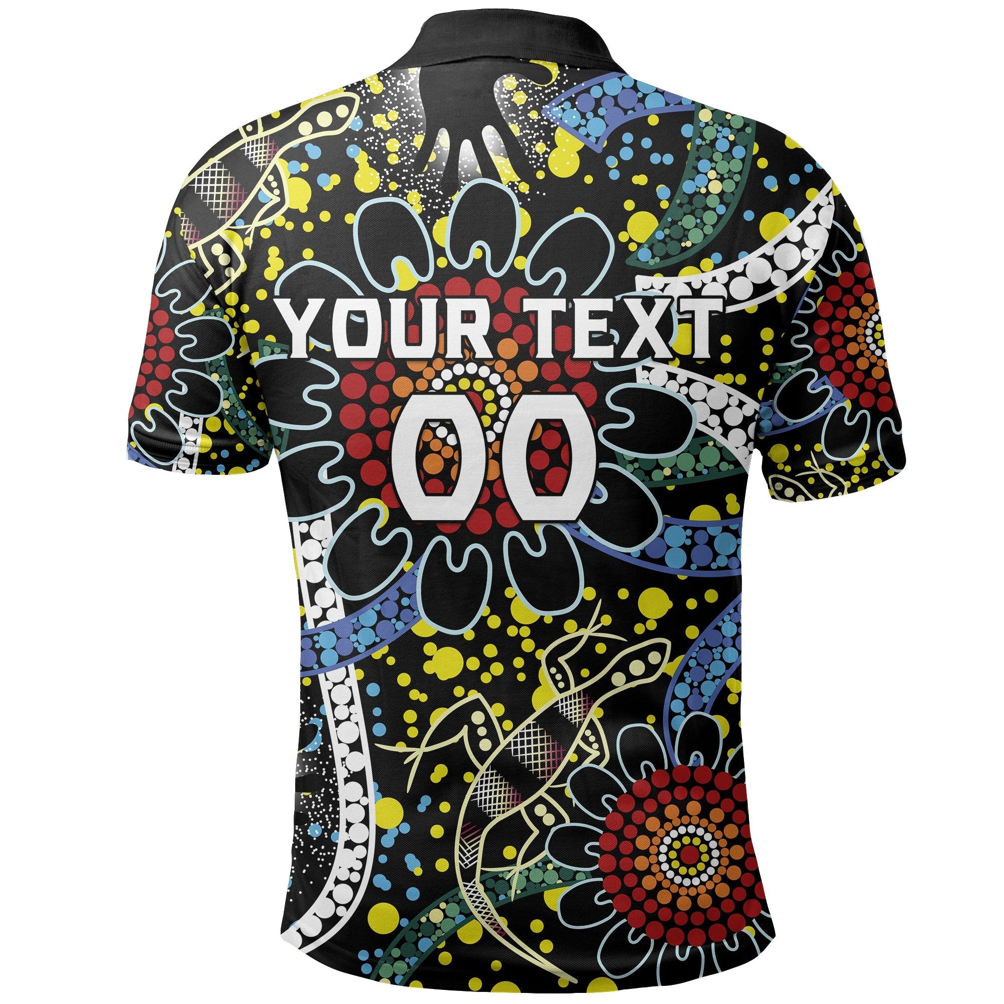 custom-personalised-australia-indigenous-rugby-polo-shirt-all-stars-sporty-style-custom-text-and-number