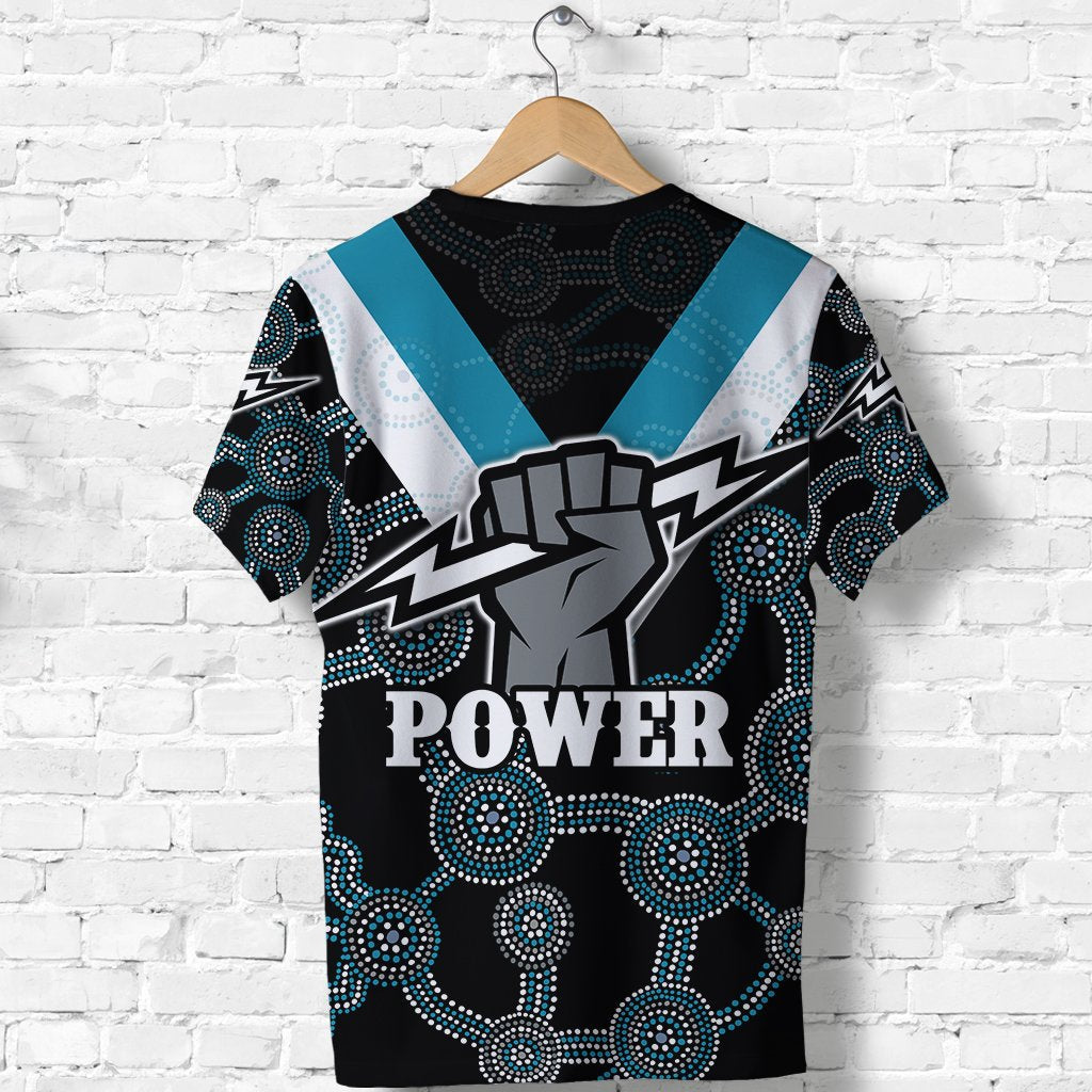 custom-personalised-port-adelaide-t-shirt-power