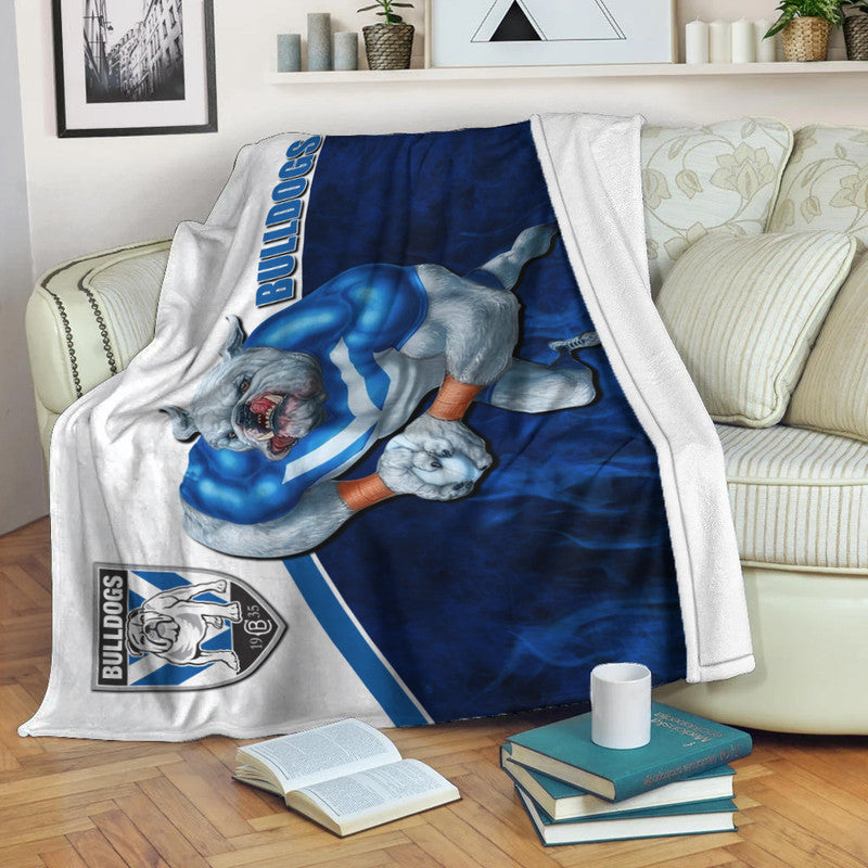 nrl-premium-blanket-bulldogs-fire-style