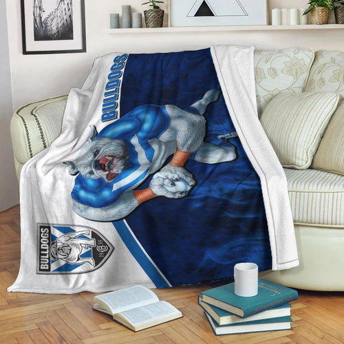nrl-premium-blanket-bulldogs-fire-style