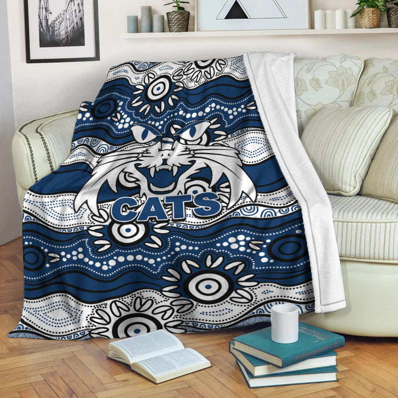 geelong-cats-premium-blanket-aboriginal-version