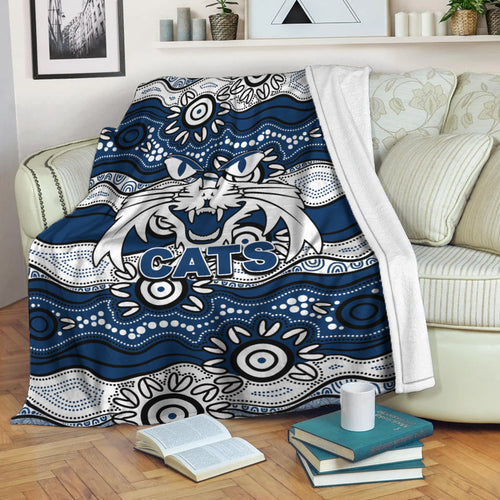 geelong-cats-premium-blanket-aboriginal-version