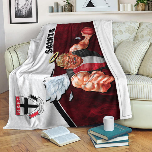 afl-premium-blanket-saints-fire-style
