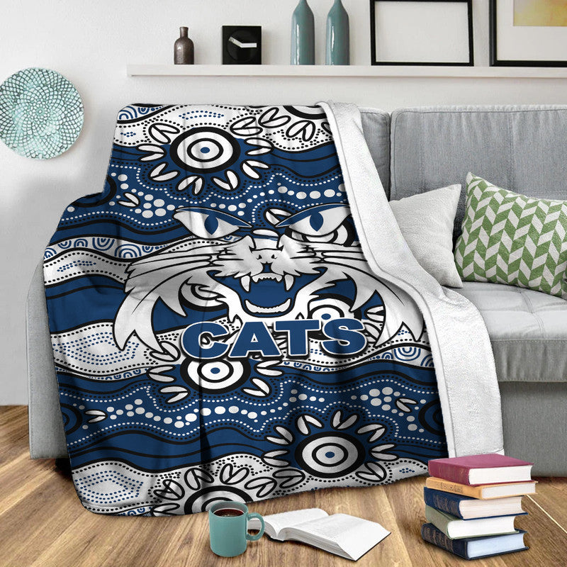geelong-cats-premium-blanket-aboriginal-version