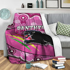 panthers-rugby-premium-blanket-aboriginal-basic-style-pink