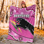 panthers-rugby-premium-blanket-aboriginal-basic-style-pink
