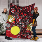 aboriginal-flag-naidoc-turtle-premium-blanket