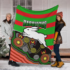 rabbitohs-rugby-premium-blanket-aboriginal-basic-style