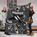 collingwood-magpies-premium-blanket-aboriginal-art