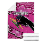 panthers-rugby-premium-blanket-aboriginal-basic-style-pink