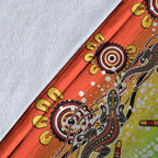 naidoc-aboriginal-lizard-and-turtle-premium-blanket
