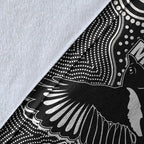 collingwood-magpies-premium-blanket-aboriginal-art