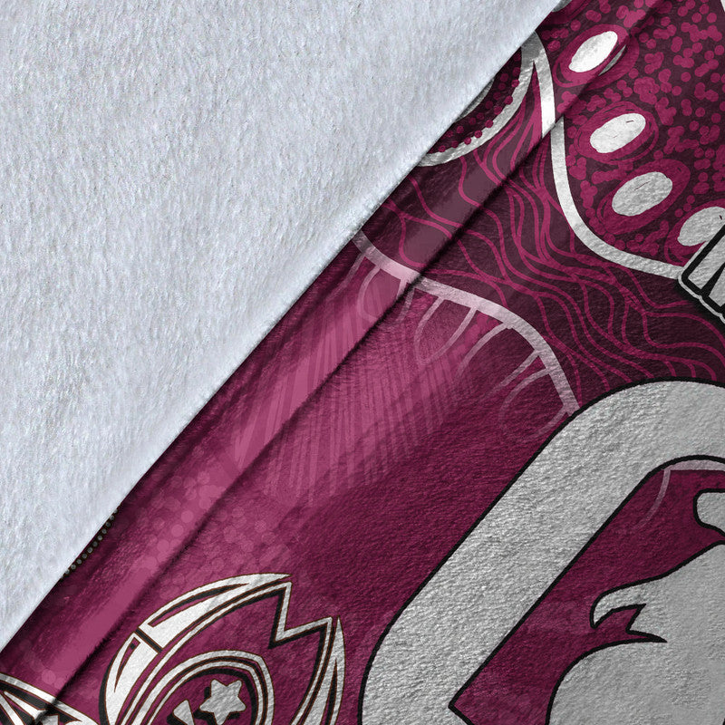 Queensland Maroons Premium Blanket Aboriginal  LT6