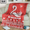 sydney-swans-unique-winter-season-premium-blanket-swans-merry-christmas-no1