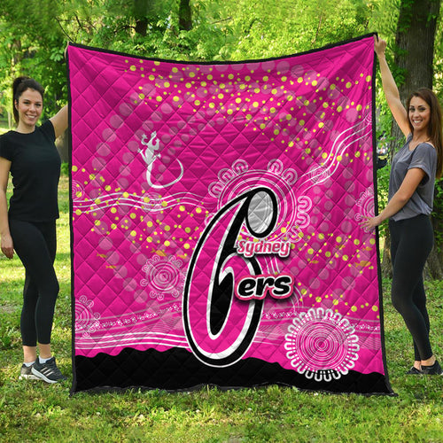 sydney-sixers-premium-quilt-cricket-aboriginal-vibe