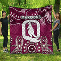 Queensland Maroons Premium Quilt Aboriginal  LT6
