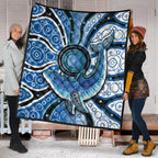 aboriginal-dolphins-premium-quilt-blue-sea
