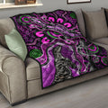 aboriginal-lizard-premium-quilt-pink-color