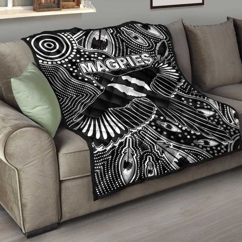 collingwood-magpies-premium-quilt-aboriginal-art