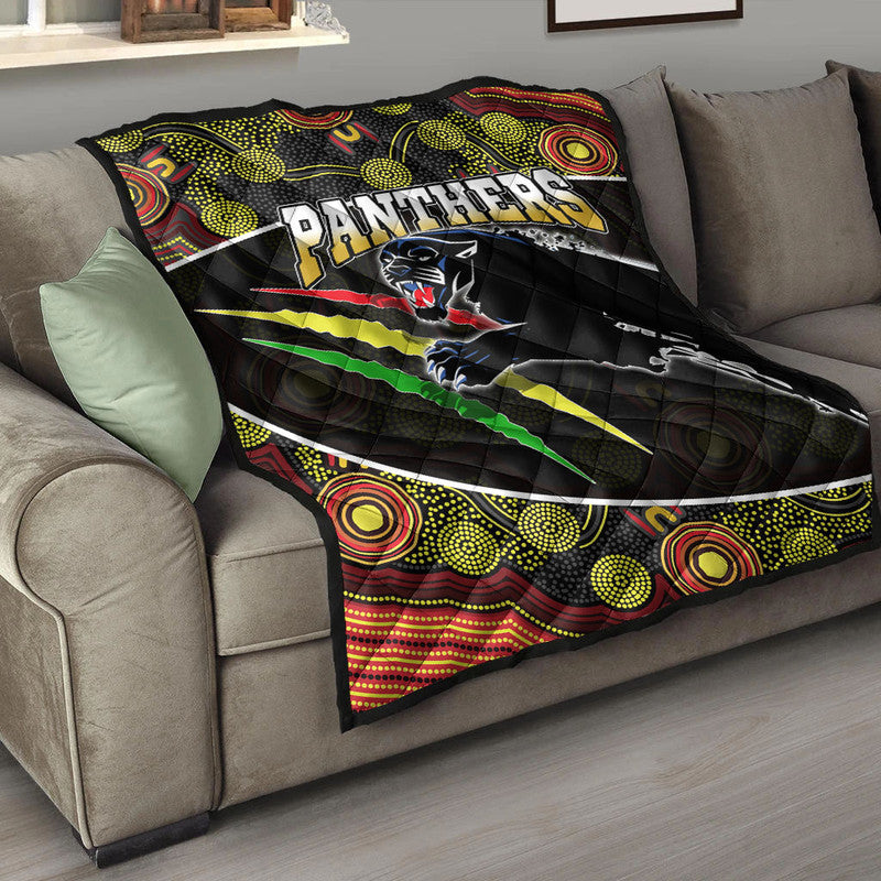 panthers-rugby-premium-quilt-aboriginal-basic-style