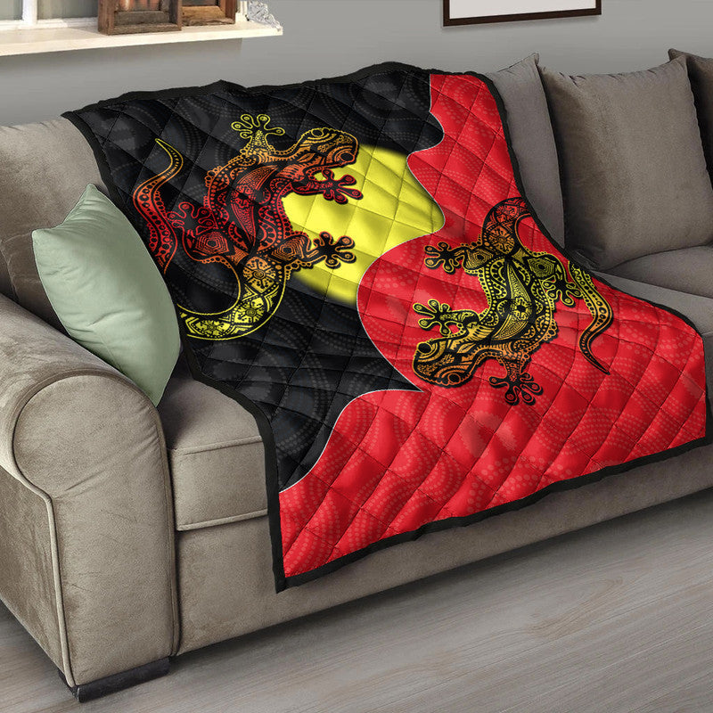 aboriginal-flag-mix-lizard-premium-quilt