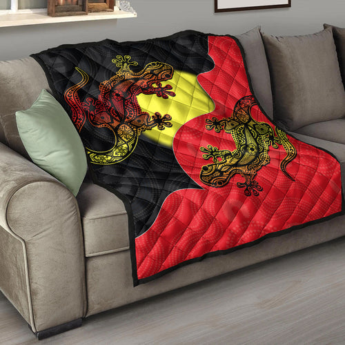 aboriginal-flag-mix-lizard-premium-quilt