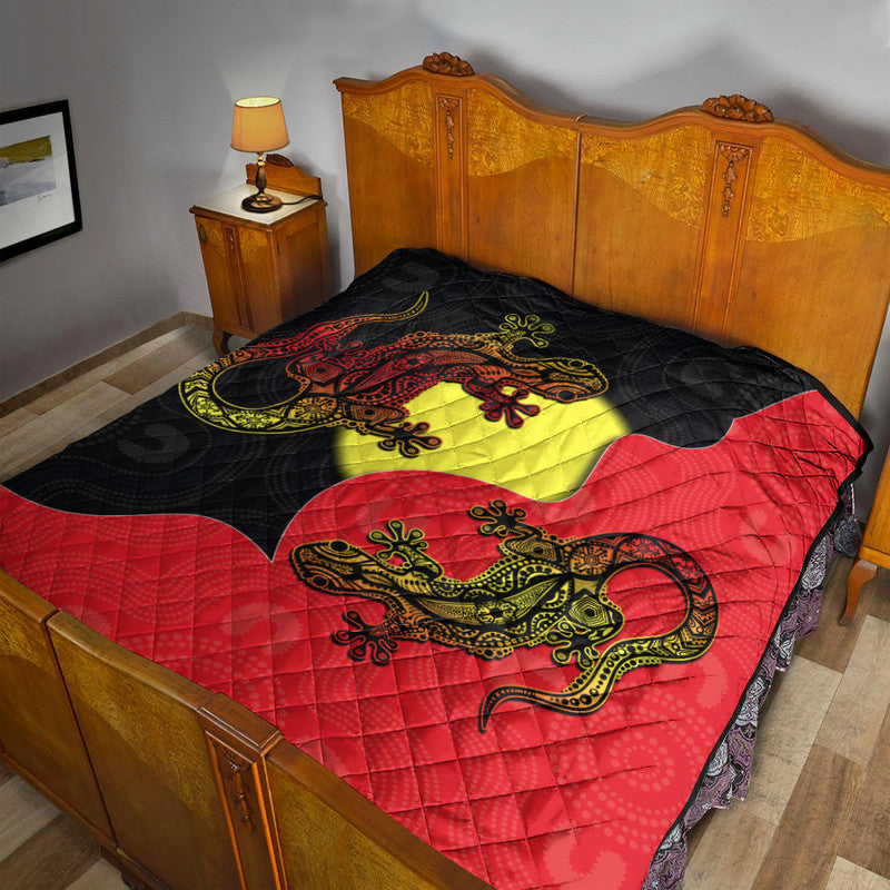 aboriginal-flag-mix-lizard-premium-quilt
