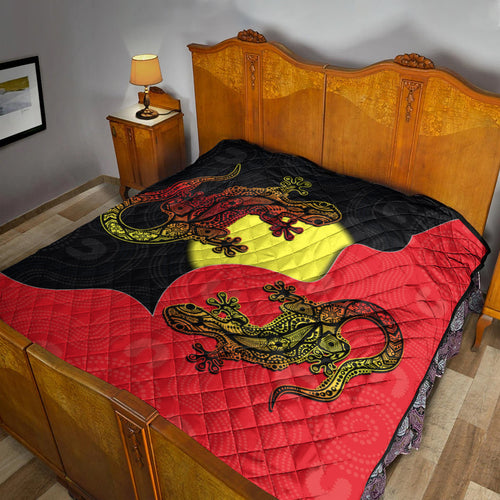 aboriginal-flag-mix-lizard-premium-quilt