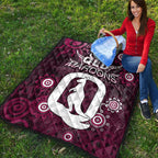 QLD Maroons Premium Quilt Aboriginal  LT6