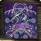 storm-rugby-premium-quilt-melbourne-boomerang-indigenous-dots