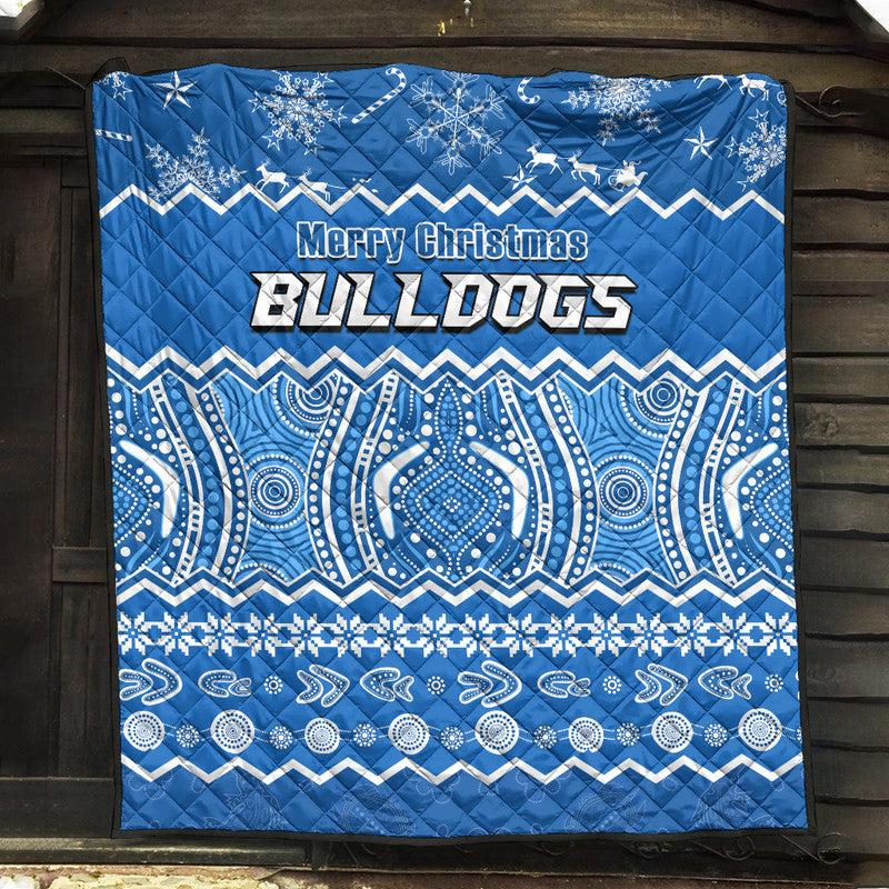 bulldogs-aboriginal-canterbury-bankstown-christmas-vibe-premium-quilt