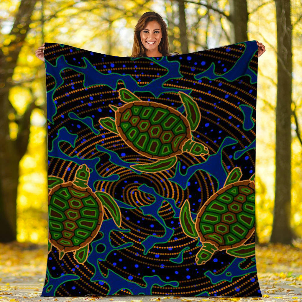 turtle-premium-blanket-aboriginal-no-2