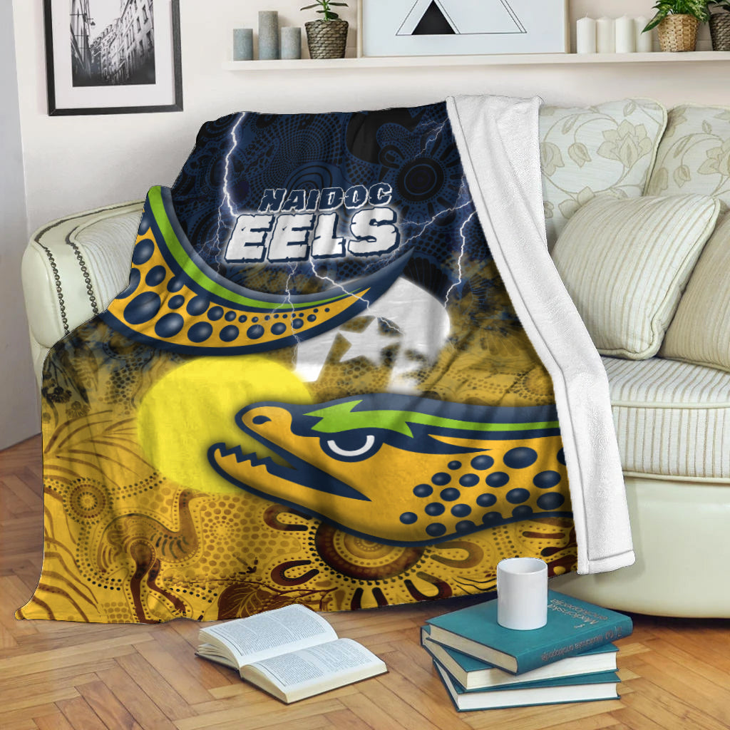 eels-rugby-naidoc-week-premium-blanket-aboriginal-power-style