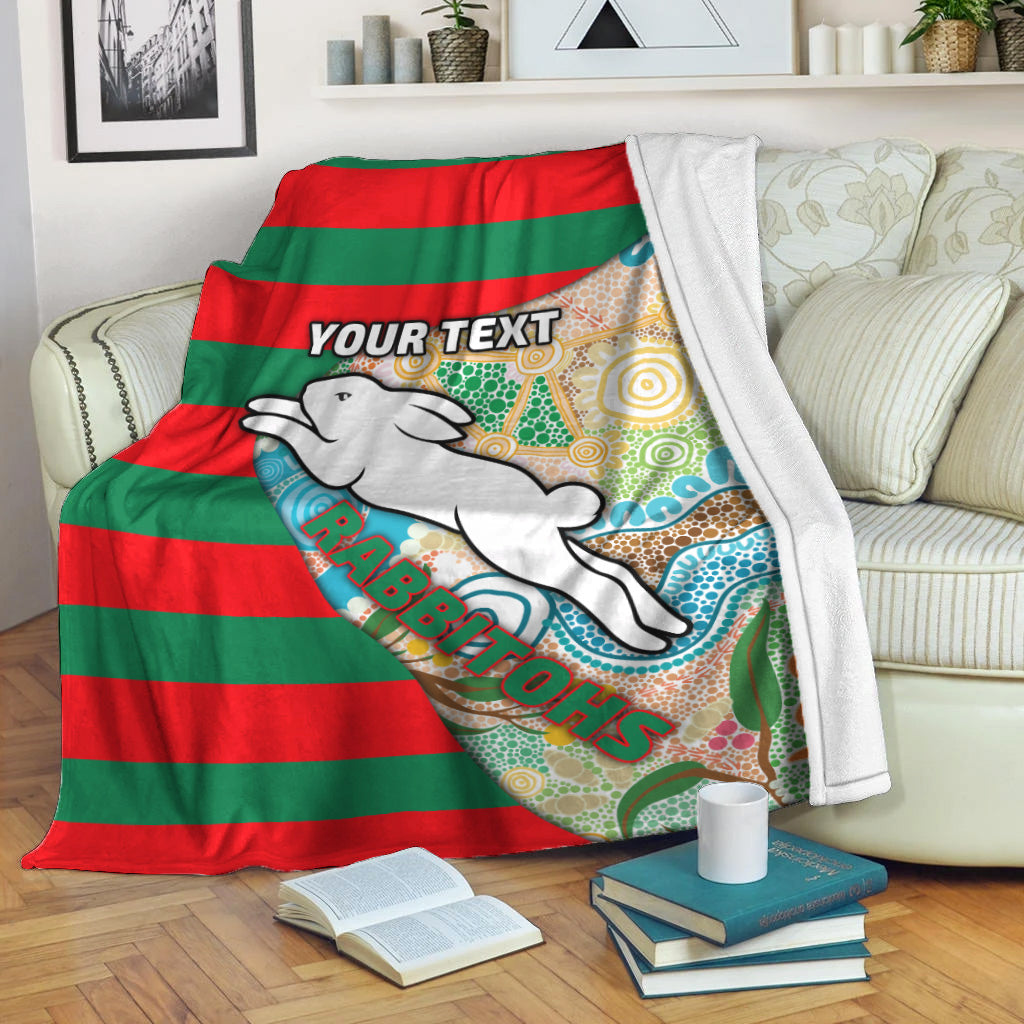 custom-personalised-rabbitohs-premium-blanket-aboriginal-sport-style