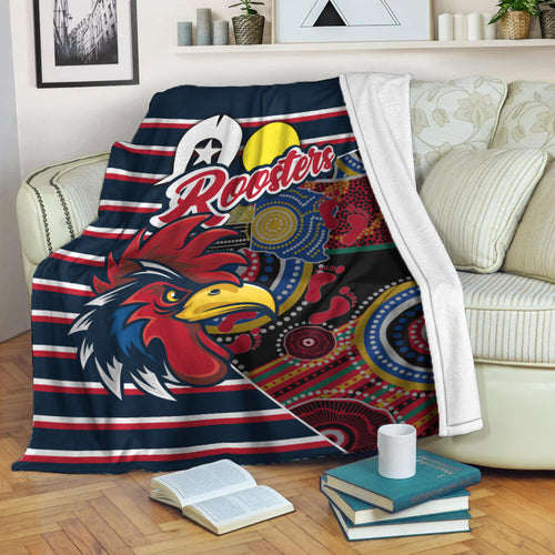 custom-personalised-australia-roosters-naidoc-week-premium-blanket-sport-style