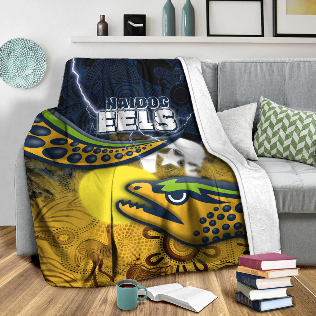 eels-rugby-naidoc-week-premium-blanket-aboriginal-power-style