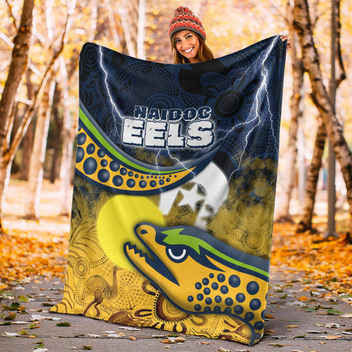 eels-rugby-naidoc-week-premium-blanket-aboriginal-power-style