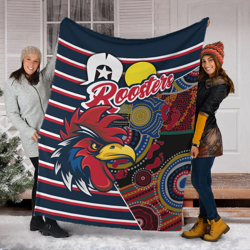 custom-personalised-australia-roosters-naidoc-week-premium-blanket-sport-style