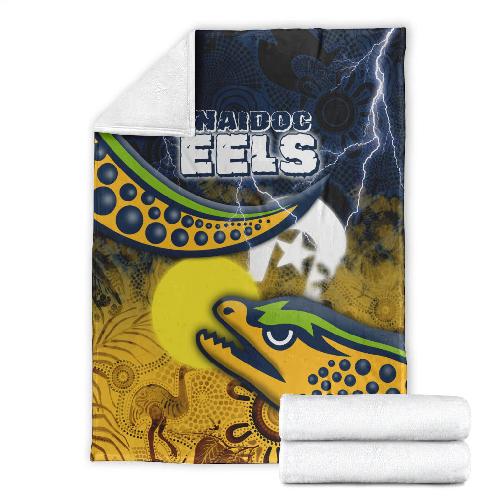 eels-rugby-naidoc-week-premium-blanket-aboriginal-power-style