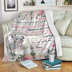 (Custom Personalised) Our Adventures Are About To Start Premium Blanket Australia Koala Mom And Baby - Happy 1st Mother's Day Gift, Gift For Mom - Flower Vibes LT8