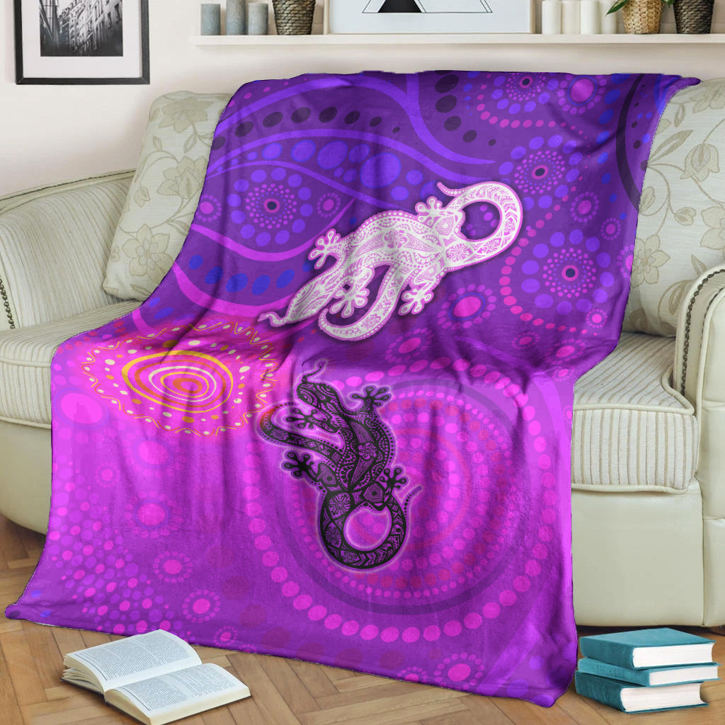 aboriginal-art-lizards-premium-blanket-indigenous-unique-vibes