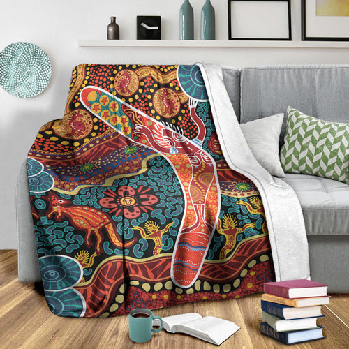 aboriginal-boomerang-premium-blanket-indigenous